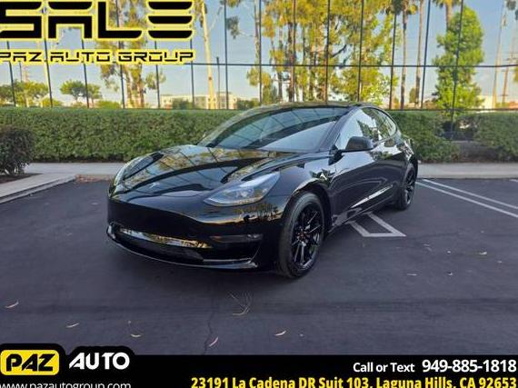 TESLA MODEL 3 2022 5YJ3E1EBXNF265080 image